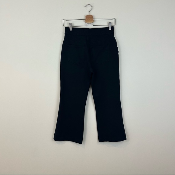 SPANX Black Ankle Flared Ponte Trousers Size Medium Women's - Picture 5 of 7